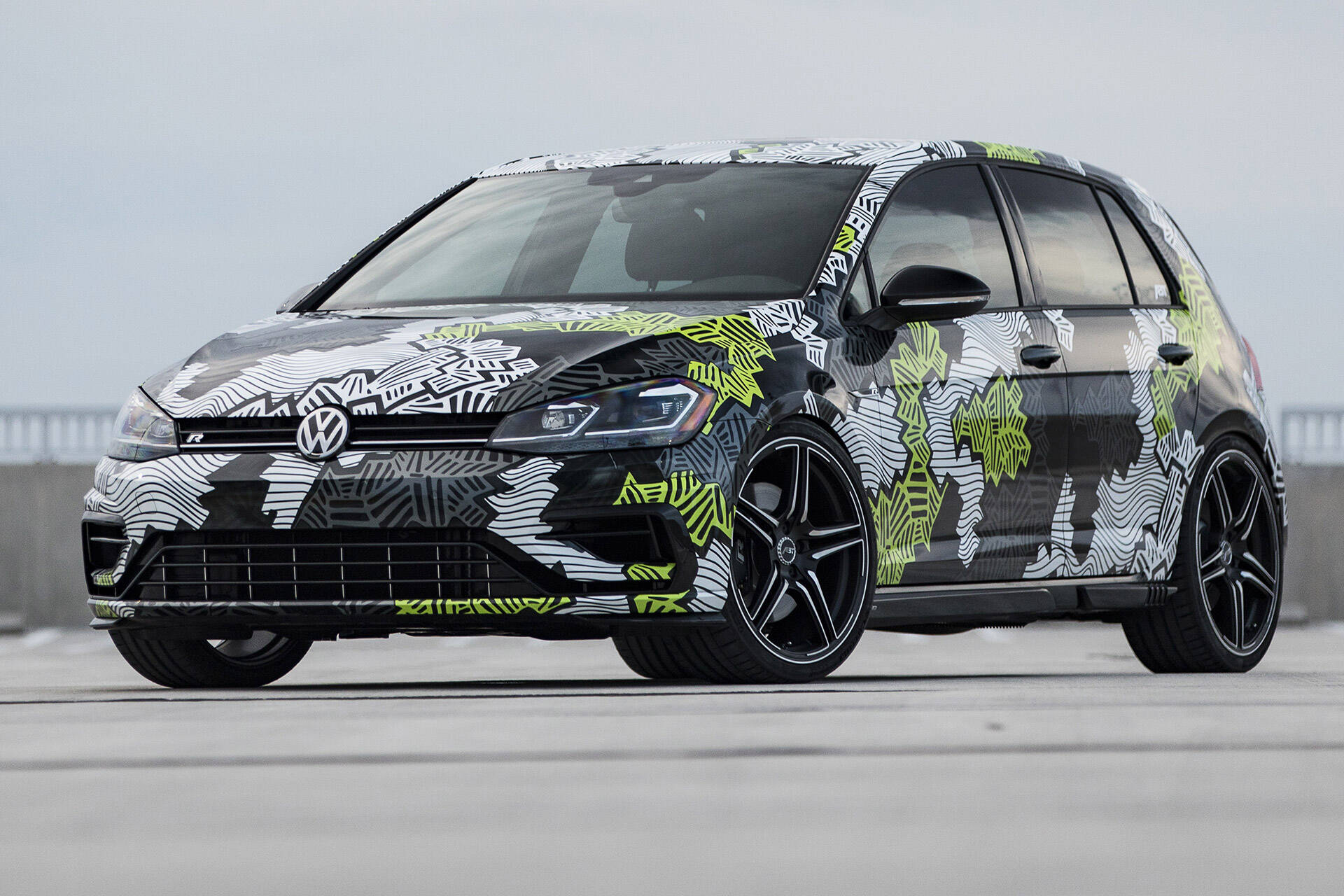 VW Golf R modified by ABT part of “2018 Volkswagen Enthusiast Vehicle  Fleet” - Audi Tuning, VW Tuning, Chiptuning von ABT Sportsline.